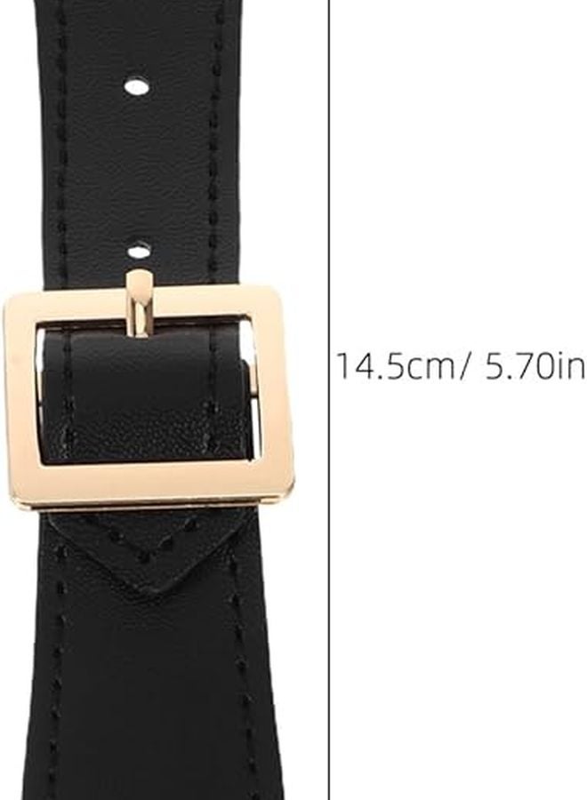 أزرار فيمون السوداء القابلة للتبديل لإغلاق سترات المعاطف، أزرار زخرفية متينة - Image 2